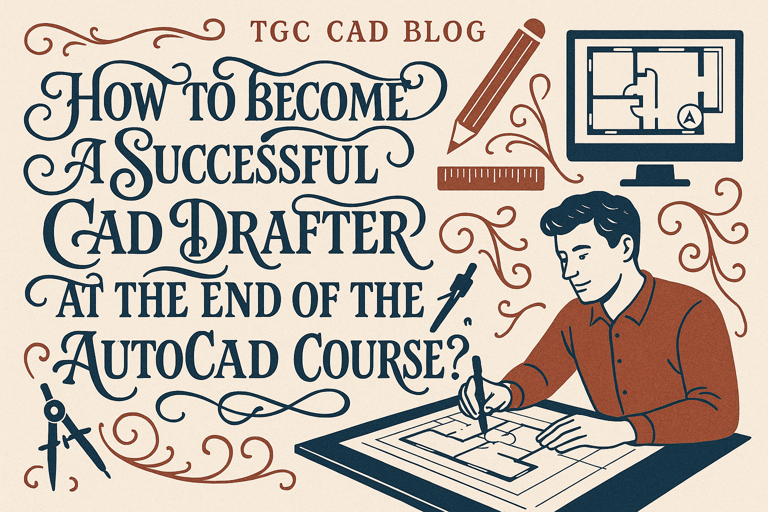 How to Become Successful CAD Drafter at the End of AutoCAD Course?